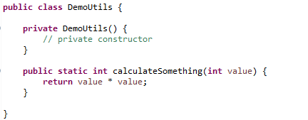 Static method in base class